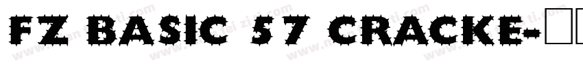 FZ BASIC 57 CRACKE字体转换